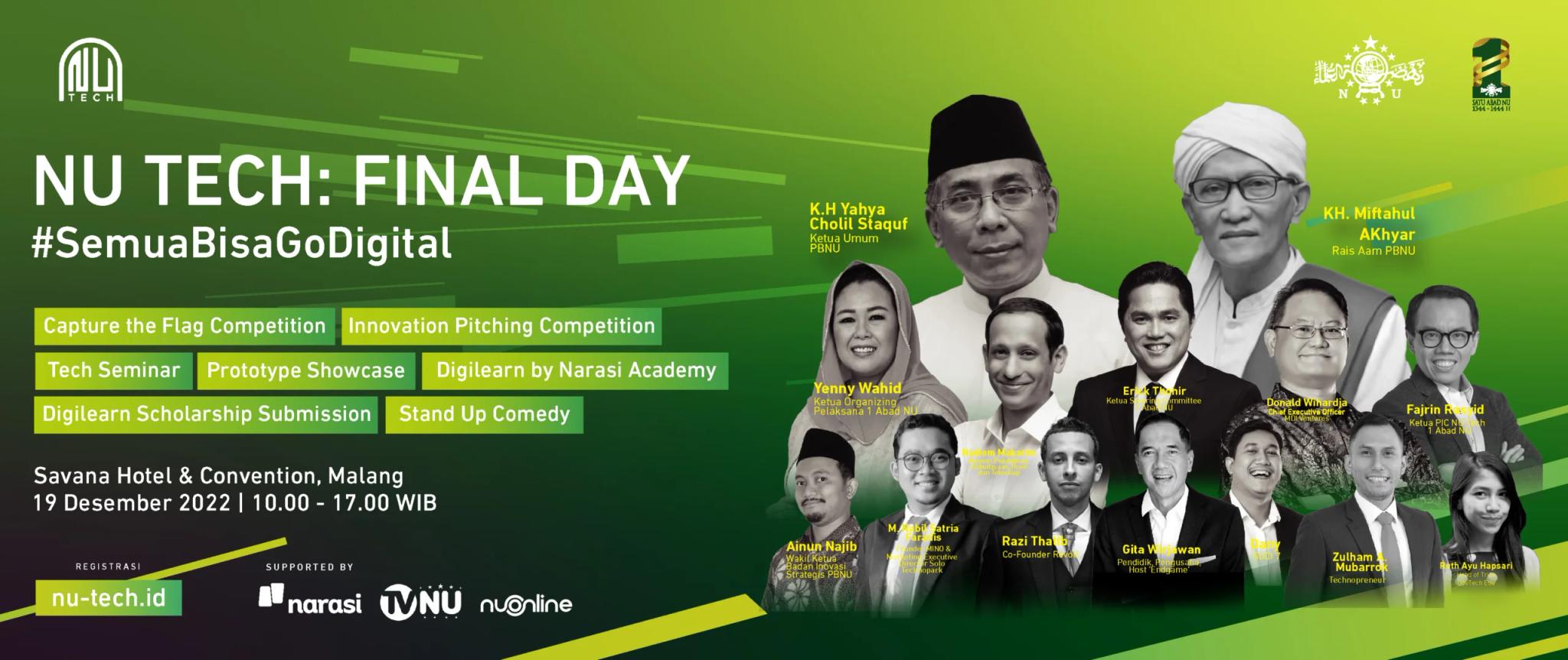 Kehadiran metaNesia di Penutupan NU Tech 19 Desember 2022